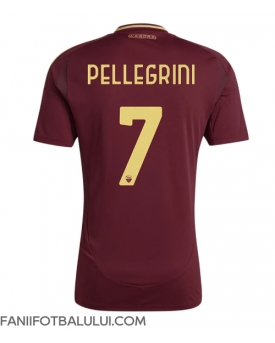 AS Roma Lorenzo Pellegrini #7 Tricou Fotbal Replică 2024-25 Barbati Acasa